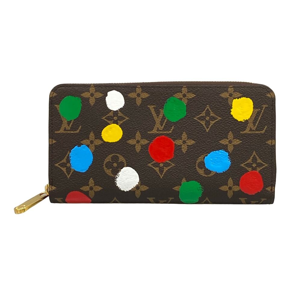 Louis Vuitton LV*YK Zippy Wallet Louis Vuitton x Yayoi Kusama Long Wallet
